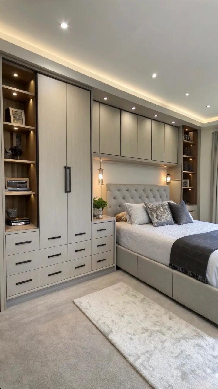 Over-Bed (Bridge) Wardrobe